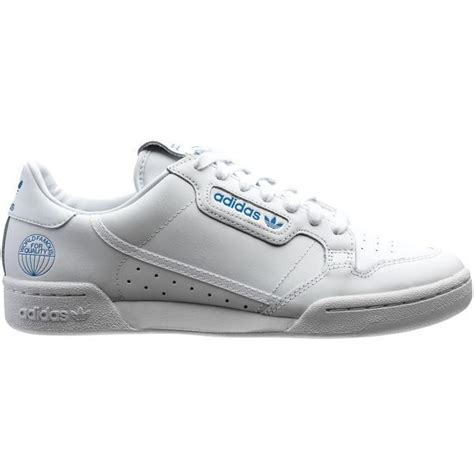 adidas continental 80 wit blauw|Adidas continental 80 price.